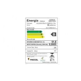 Micro-Ondas Zurique Steel Touch 60cm 11 Funções - Debacco